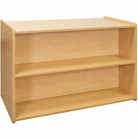 TOT MATE TM2226A.S2222 Maple Laminate Toddler Double Sided Storage Shelf - 46'' x 23 1/2'' x 30 1/2'' 538TM2226MPA